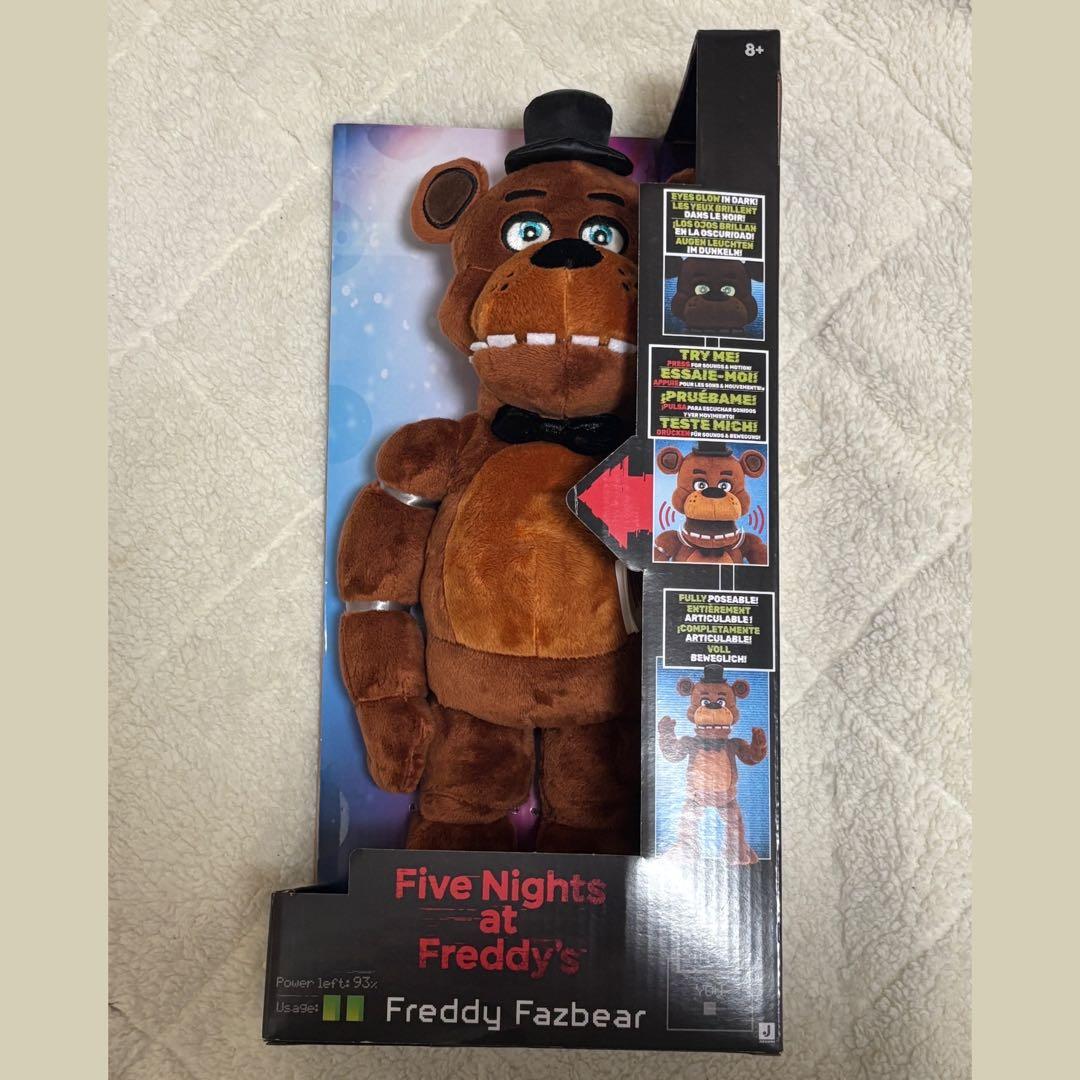 ファイブナイツアットフレディーズ フレディ ぬいぐるみ トーキング