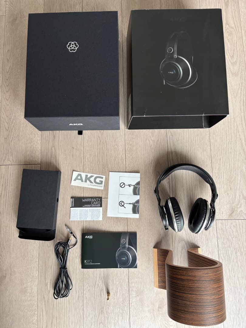 ワンオーナー美品】AKG K812-Y3＋純正イヤーパッド（1万円相当）付き