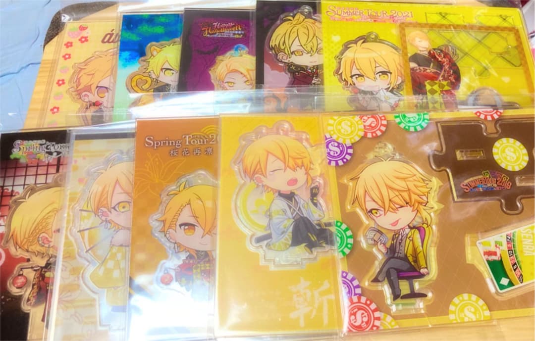 浦島坂田船 センラ 缶バッジ アクスタ ペンライト