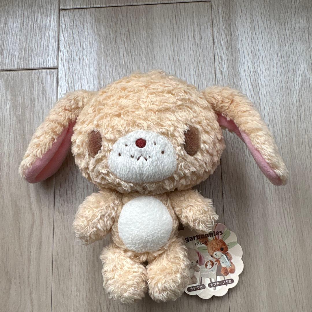 [レア・タグ付き・お値下げ中] まとめ買い10%オフ　シュガーバニーズ　ラテうさ シュガーバニーズ ラテうさ ぬいぐるみ レア 2004 シュガーバニーズ