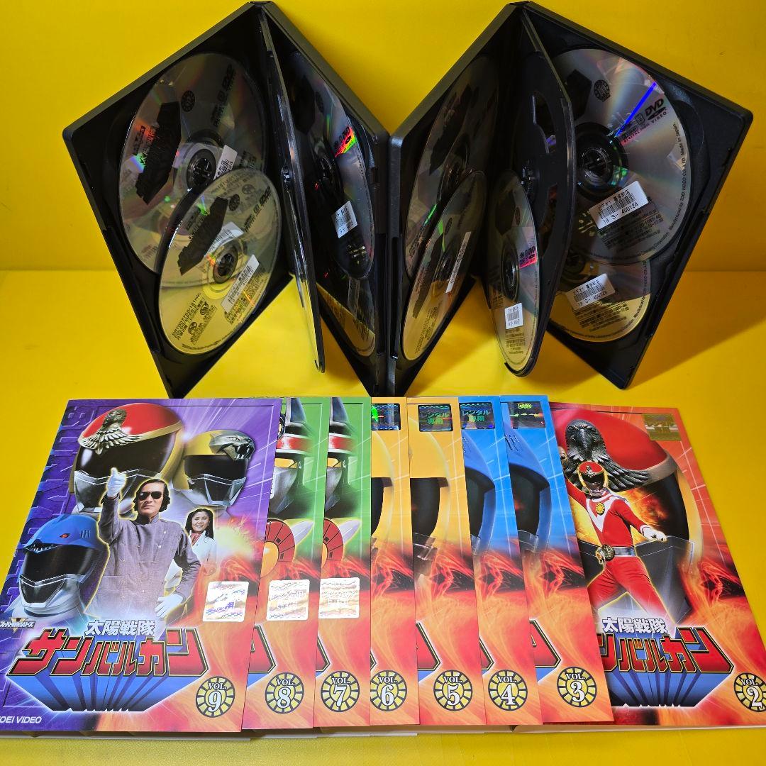 ※新品ケース交換済み　太陽戦隊サンバルカン　DVD 全10巻　全巻セット
