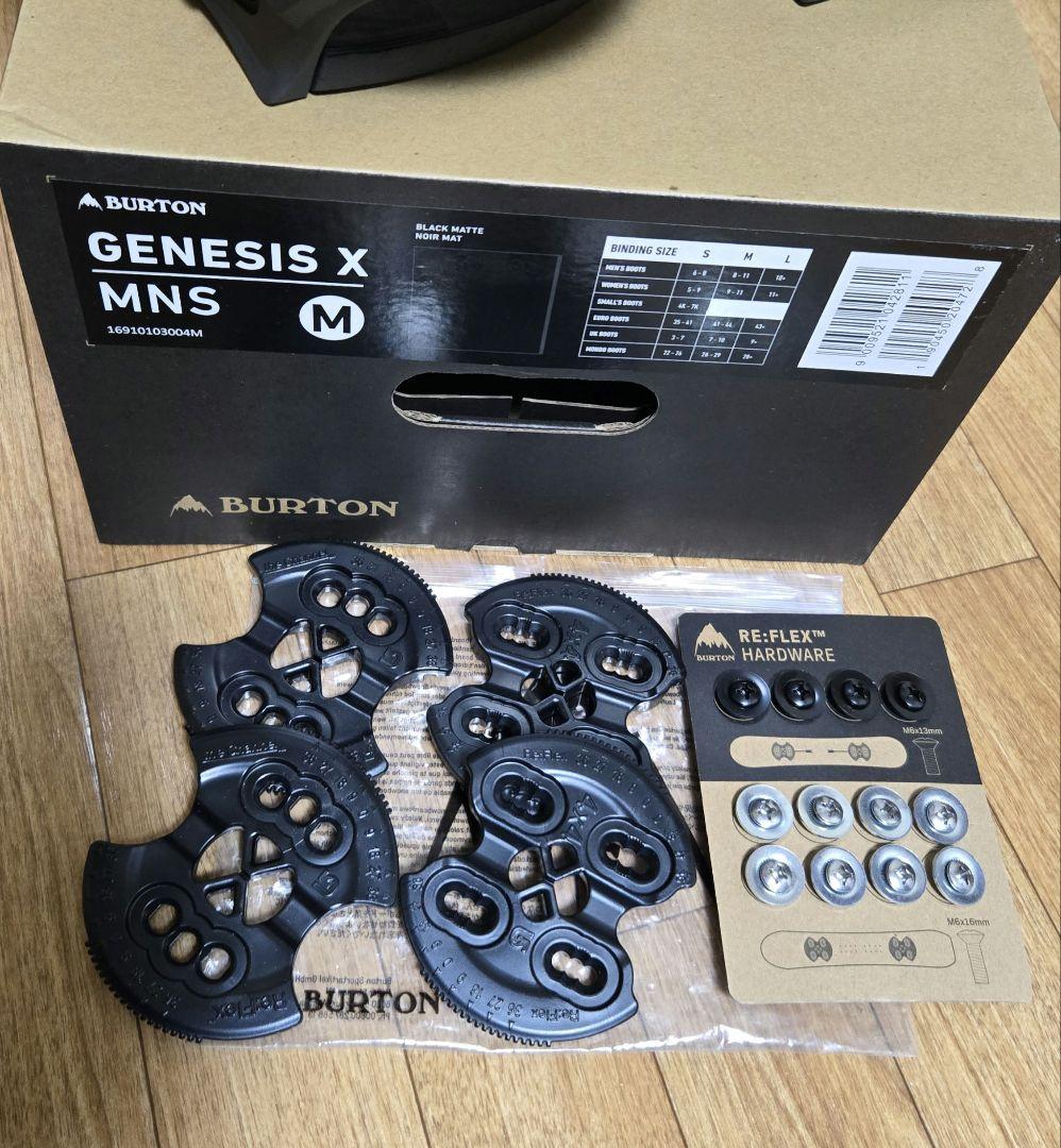 希少】BURTON GENESIS X RE:FLEX Mサイズ - メルカリ