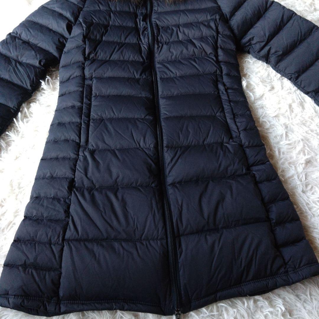 美品✨デュベティカ ネイビー40 オチロエトレ マット ファーフード