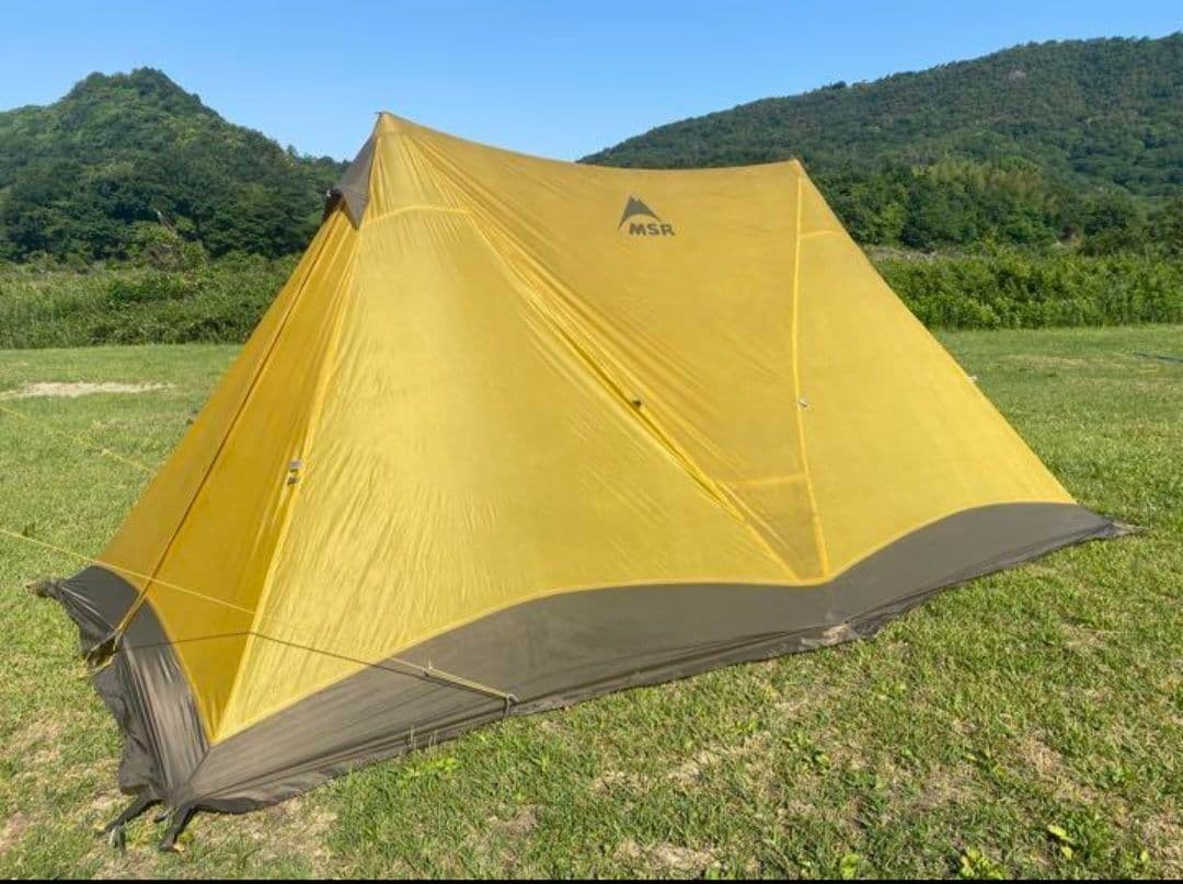 MSR TwinBrothers ツーポール　廃盤 ちょうど良い大きさ！MSRのツインブラザーズは廃盤になっても人気の