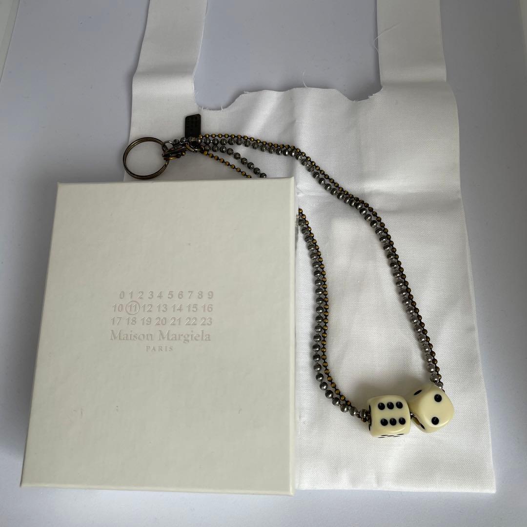 美品］Maison Margielaダイスネックレス メゾンマルジェラ - メルカリ