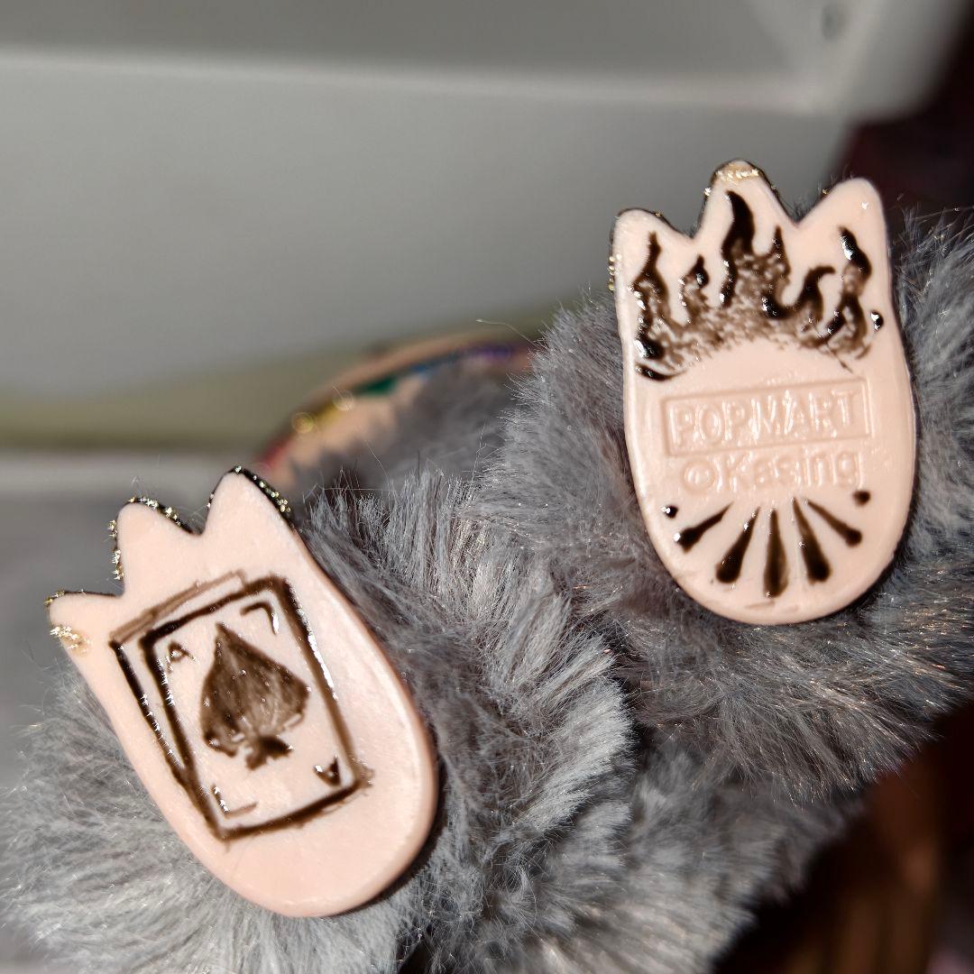 正規品 LABUBUラブブ エナジー シークレットカスタムラブブデコ