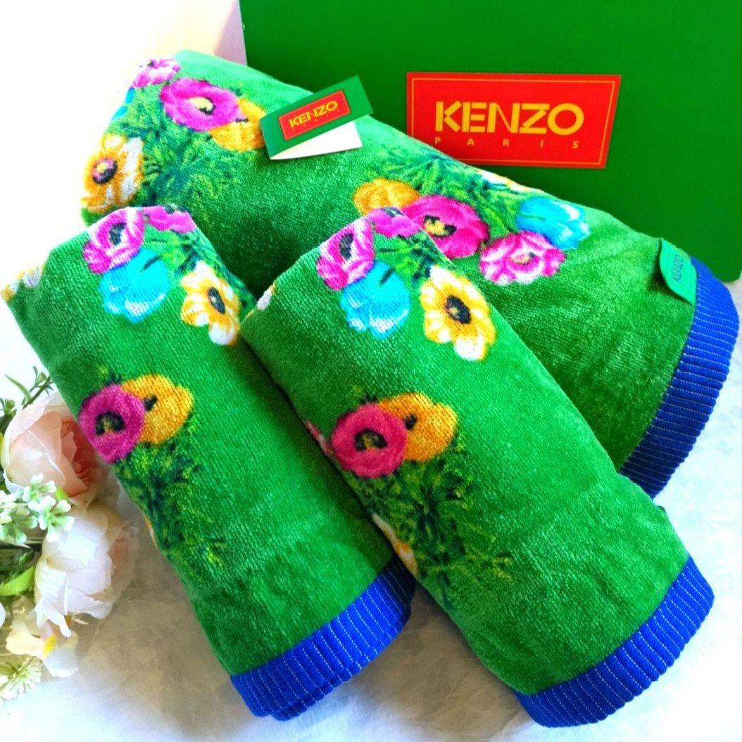 小野寺マサ様リクエスト3点まとめ商品／ケンゾータオル／マタノアツコ／岩津硝子花瓶