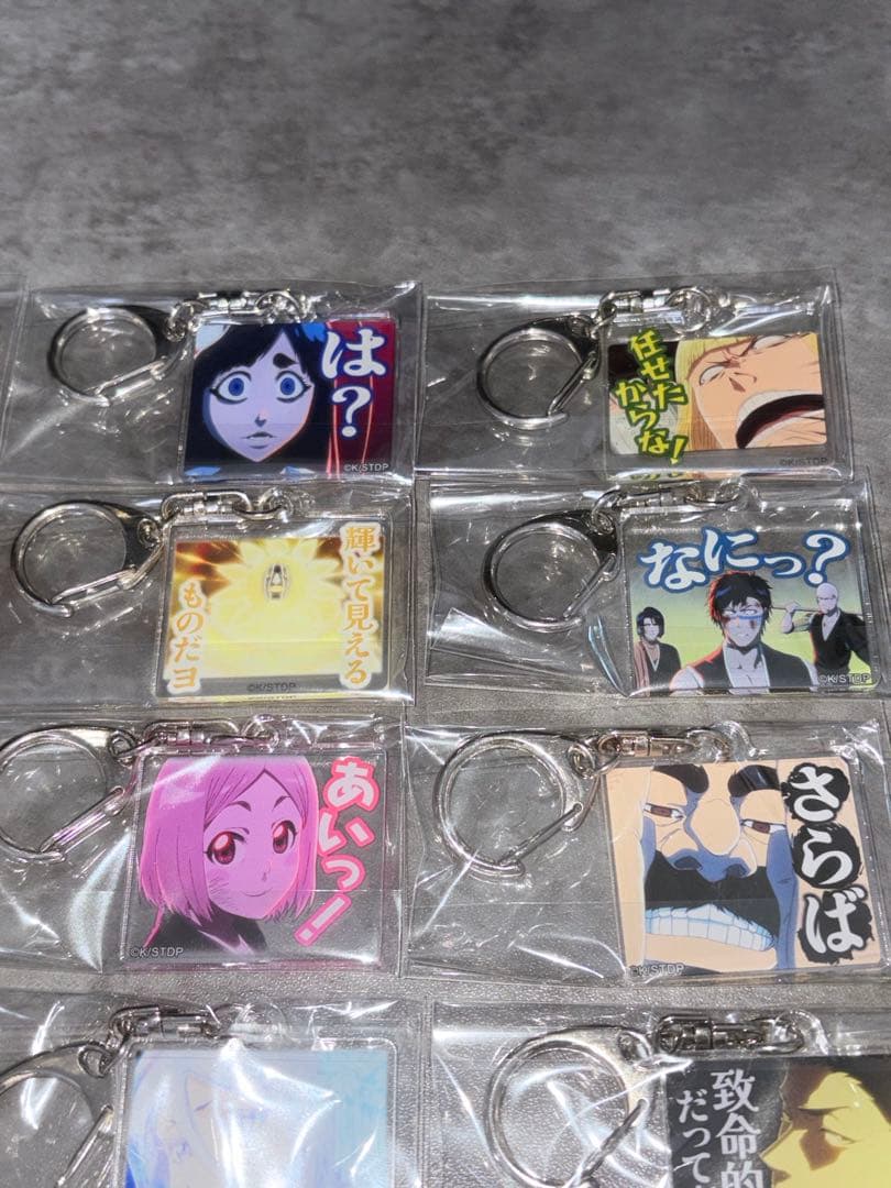 BLEACH ランダムアクリルキーホルダー 19種 セミコンプリート 黒崎一護
