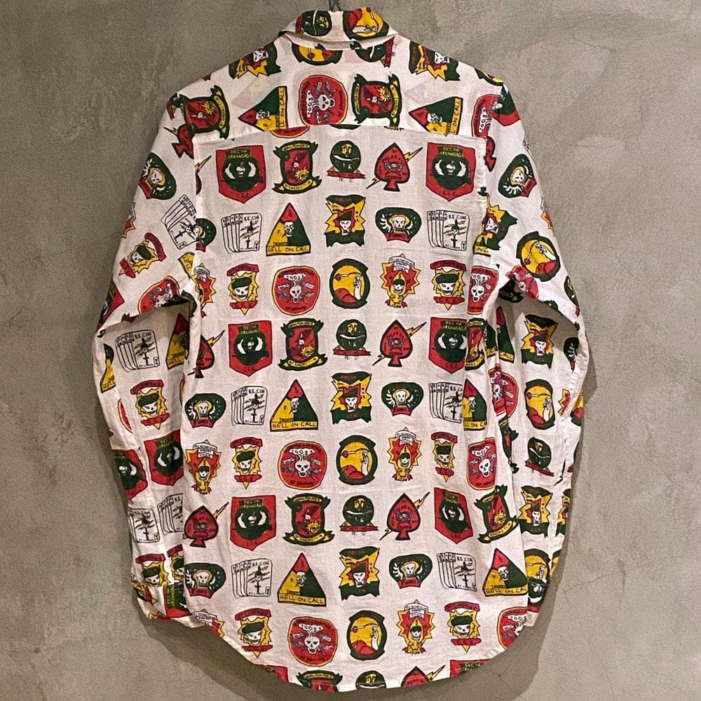 希少 初期 Paul Harnden シャツ 髑髏柄 XS/ポールハーデン - メルカリ
