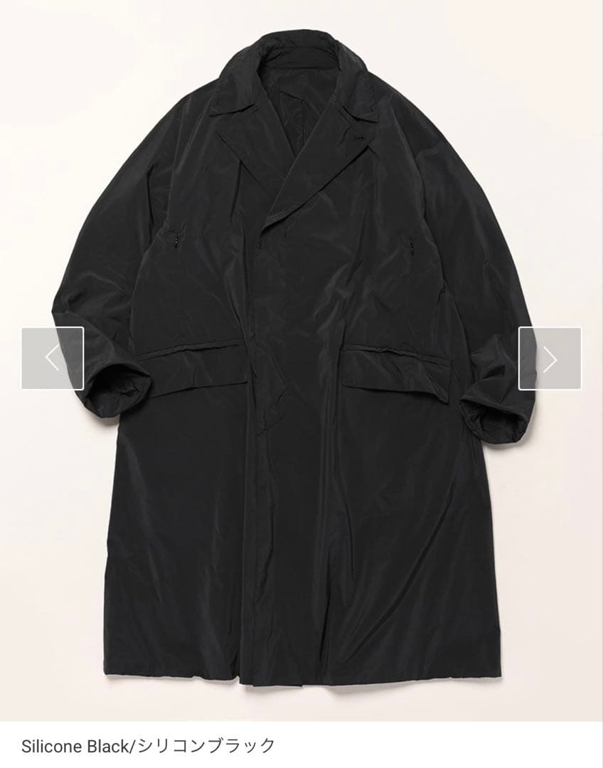 TEATORA(テアトラ)Device Coat DUAL POINT サイズ3 TEATORA-DEVICE COAT Dual Point [SILICONE BLACK] 9/21(Sat) launch.