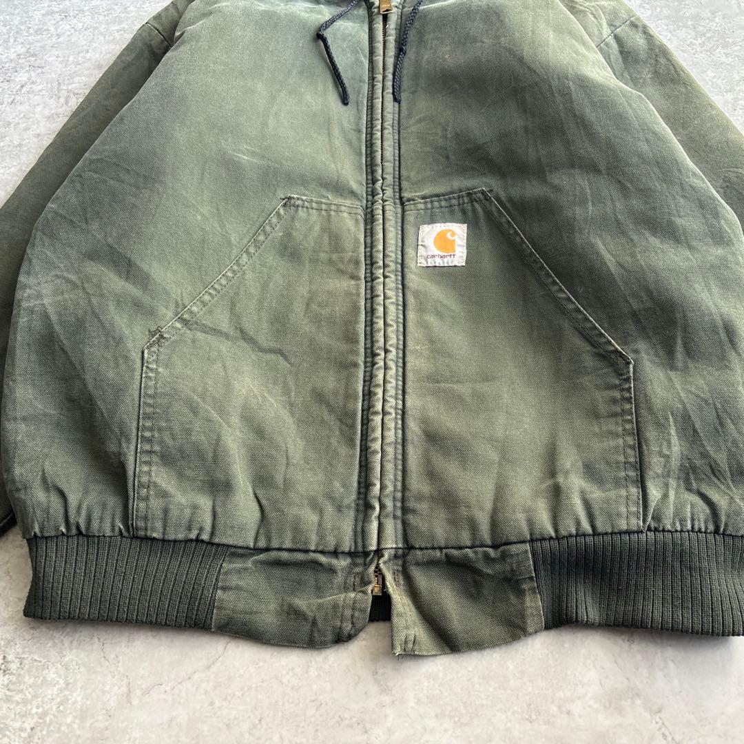 希少カラー□carhartt カーハート アクティブジャケット モスグリーン