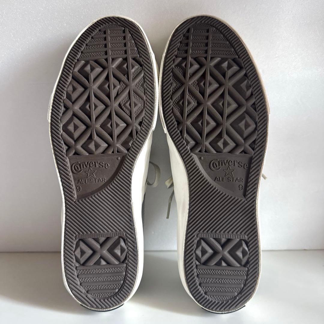 コンバース　スター＆バーズVTG　レザー　タイムライン　27.5cm