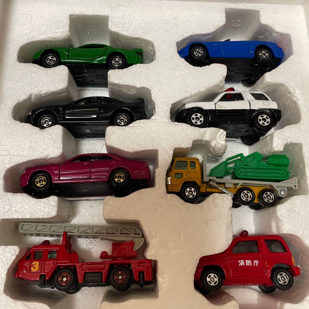 レトロトミカ 希少 DX R/Cトミカトレーラーセット ジャンク品 車14台