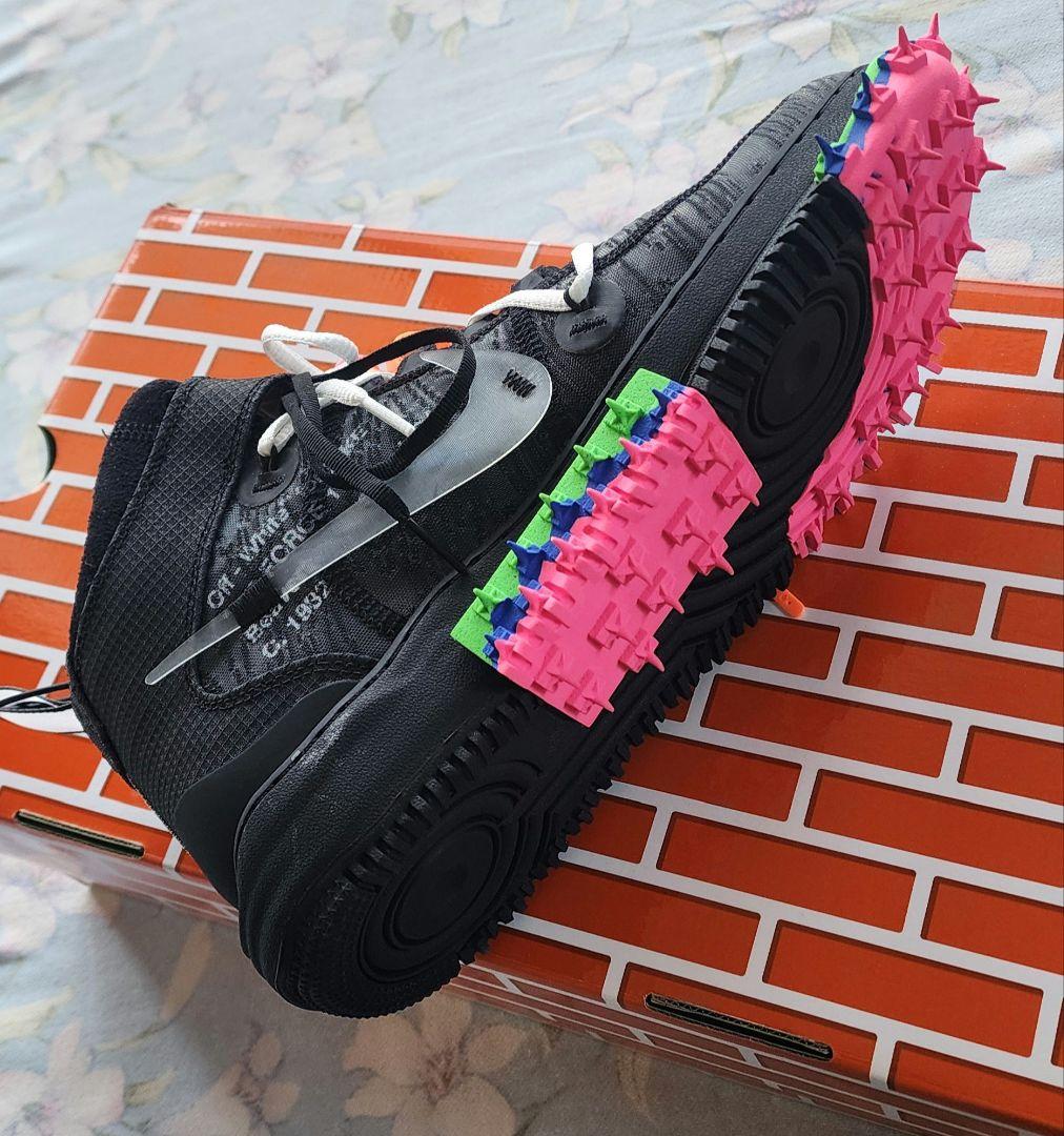 値引【新品】 NIKE　off-whiteエアフォース1 27.5cm　箱付き