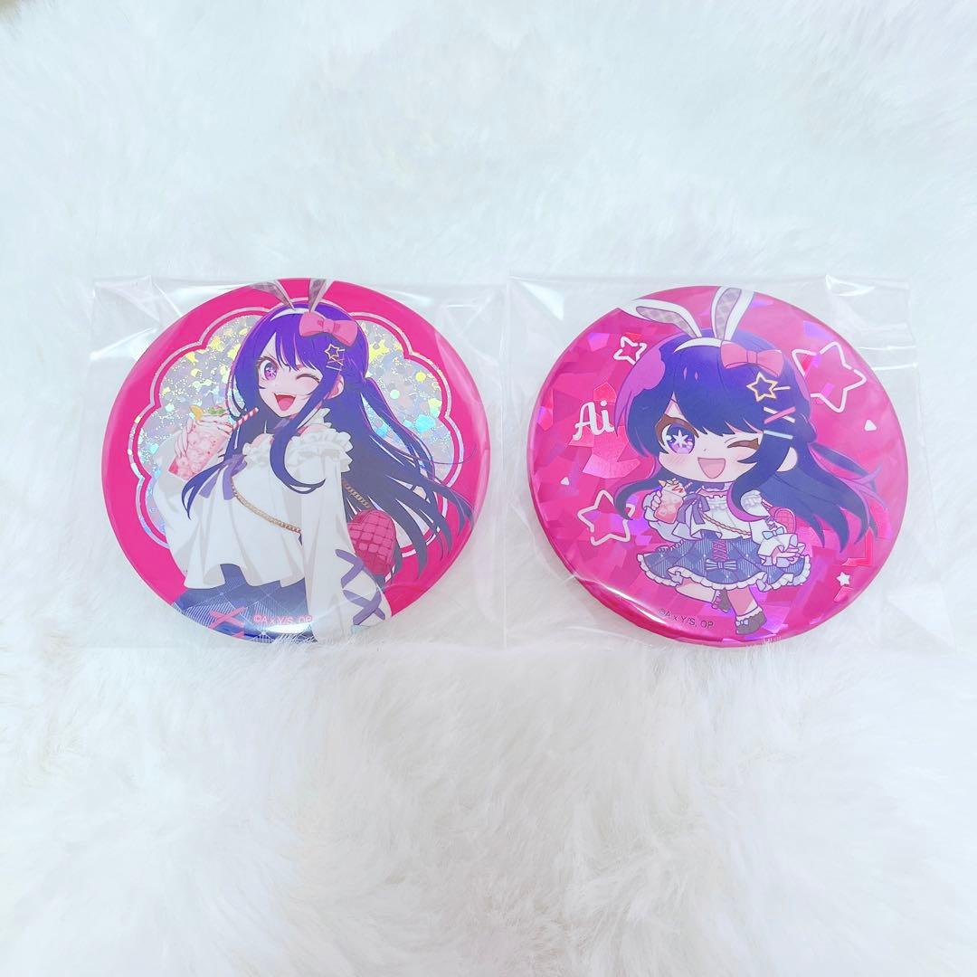 推しの子、推しの子展ホログラムビッグ缶バッジ 星野アイ - メルカリ