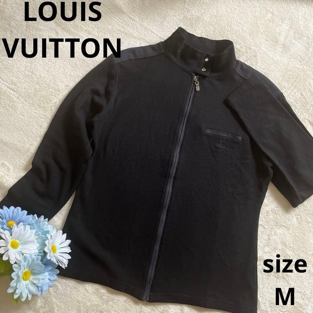 Louis Vuitton セーター 黒 メンズ　レディース 洗練されたデザイン LOUIS VUITTON - LOUIS VUITTON ルイヴィトン ニット・セーター M 黒
