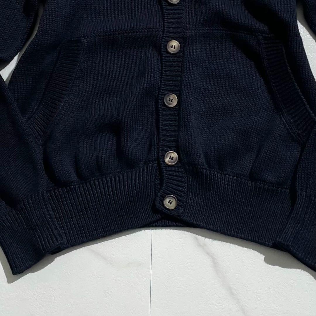 美品/Mサイズ】Loro Piana ロロピアーナ カーディガン ネイビー系