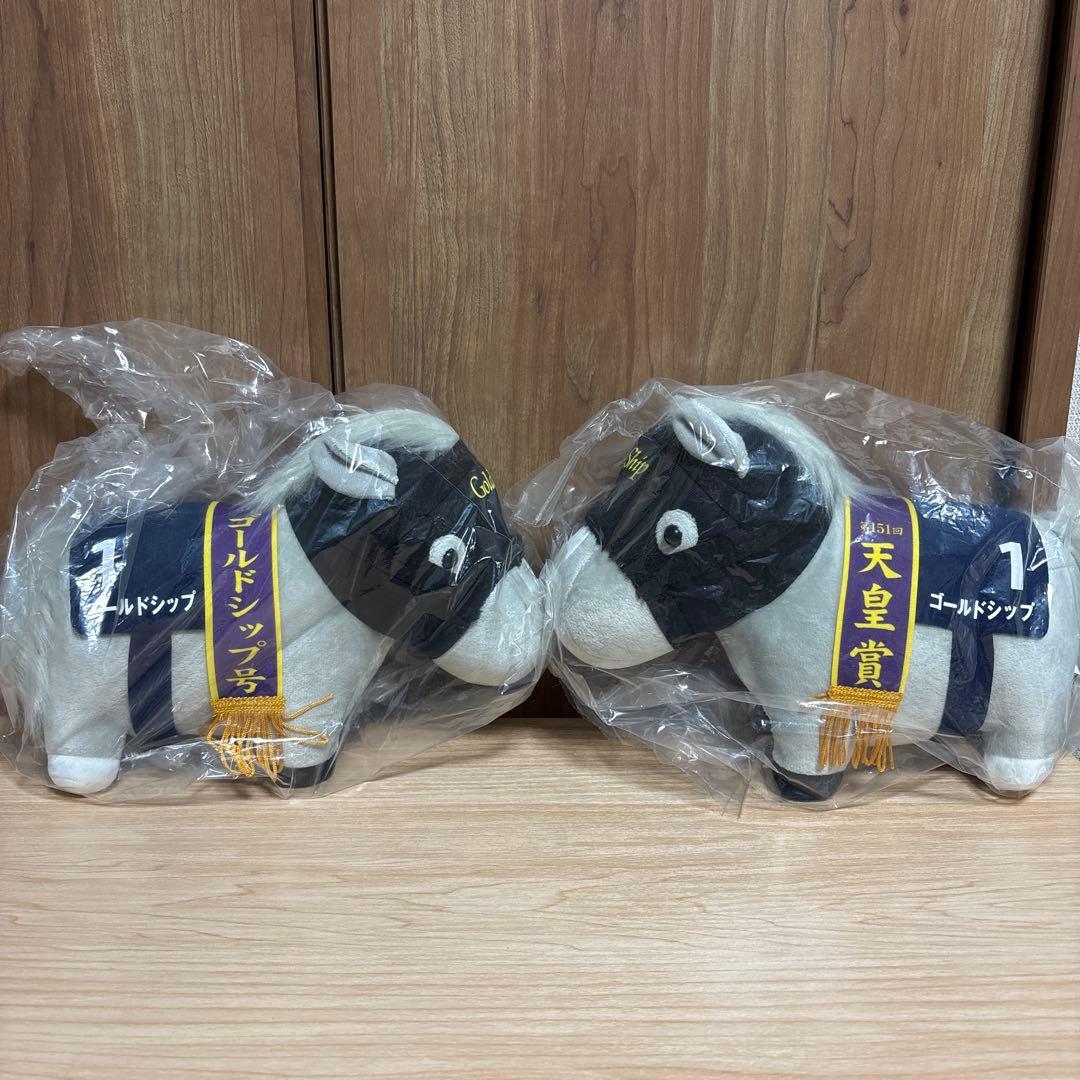 新品未使用 ゴールドシップ ぬいぐるみ フィギュア まとめ売り ７点 午年
