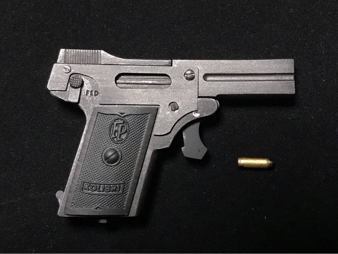 コリブリ 世界最小ピストル！ 組み立てキット　てんちょ工房 楽天市場】[スーパーセール限定価格] 木工工作キット 輪ゴムピストル
