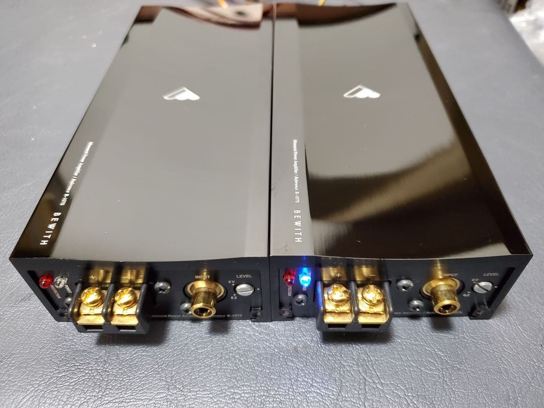 ビーウィズ BEWITH R-107S モノラルパワーアンプ2台セット L108436432
