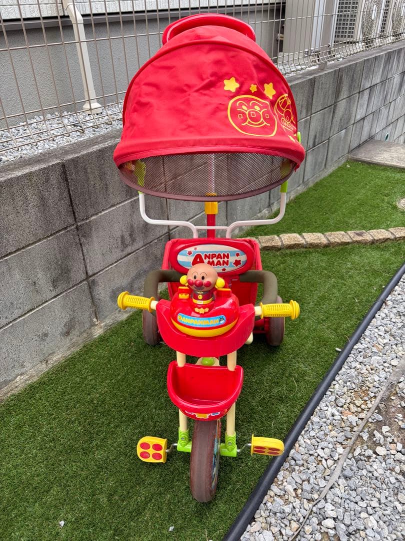 ジョイパレット それいけ! アンパンマンデラックスII レッド 三輪車