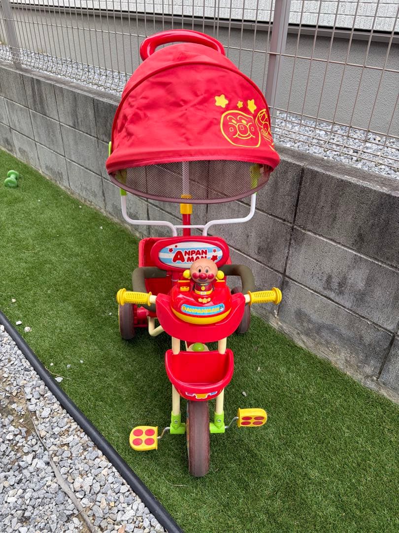 ジョイパレット それいけ! アンパンマンデラックスII レッド 三輪車