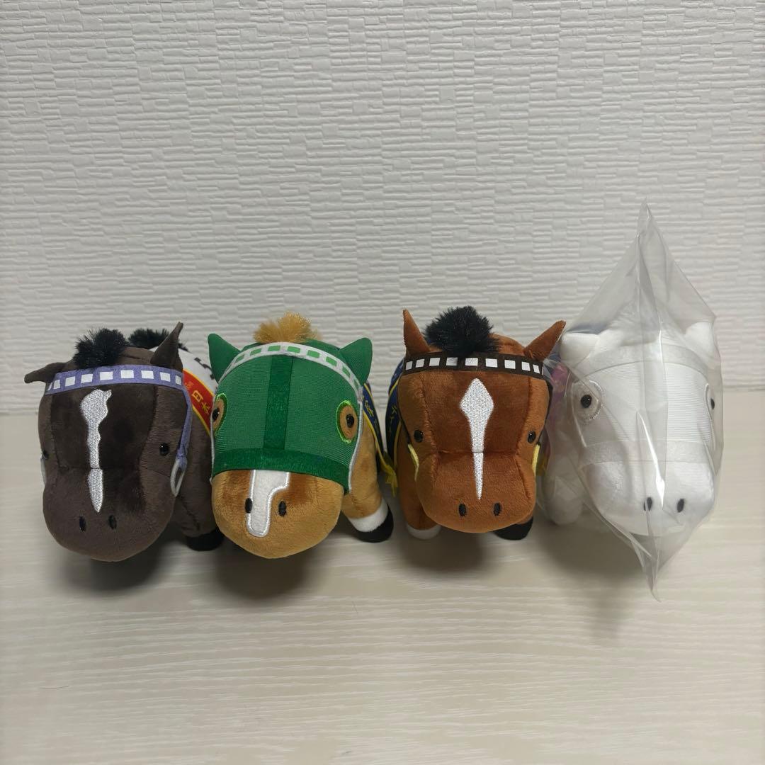 サラブレッドコレクション　ぬいぐるみ2 全4種コンプリートセット