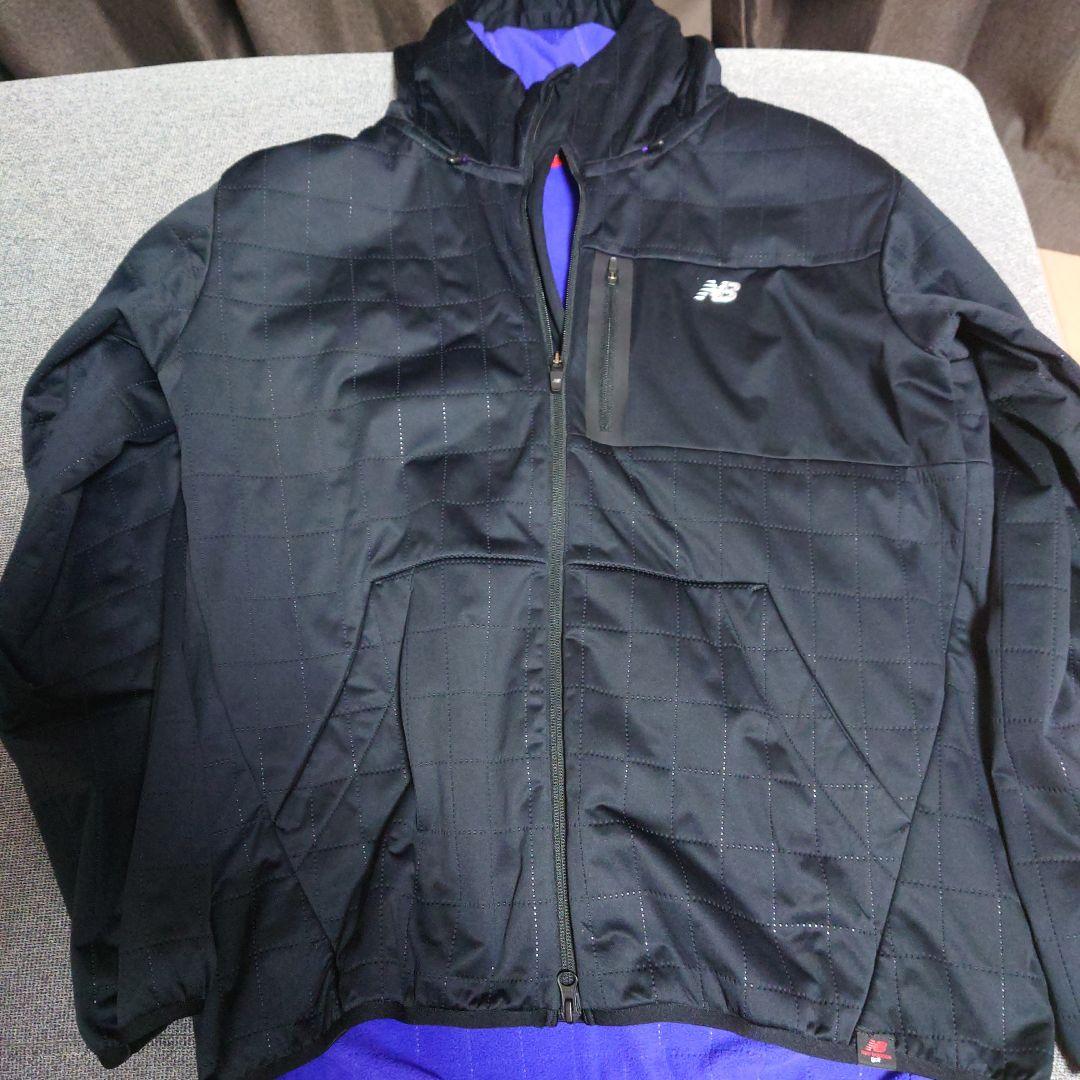 最終値下げ！　New Balance ゴルフジャケット 上下　ブラック new balance golf - レインウェア 上下セット | ブラック | メンズ