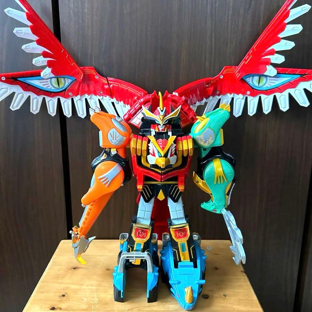 百獣戦隊ガオレンジャー DX合体ロボ ガオイカロス - メルカリ