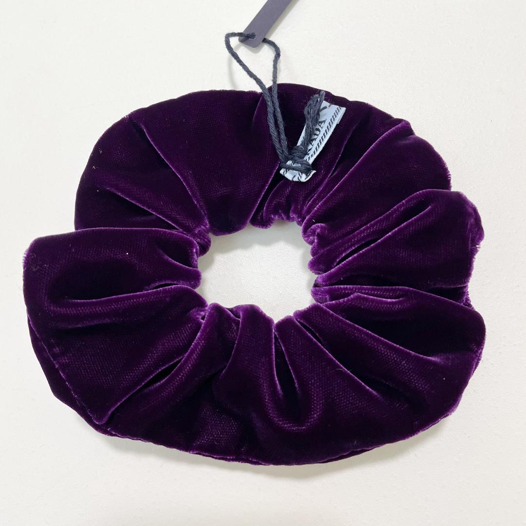 プラダ シュシュ ベルベット ヘアゴム ヘアアクセサリー レディース