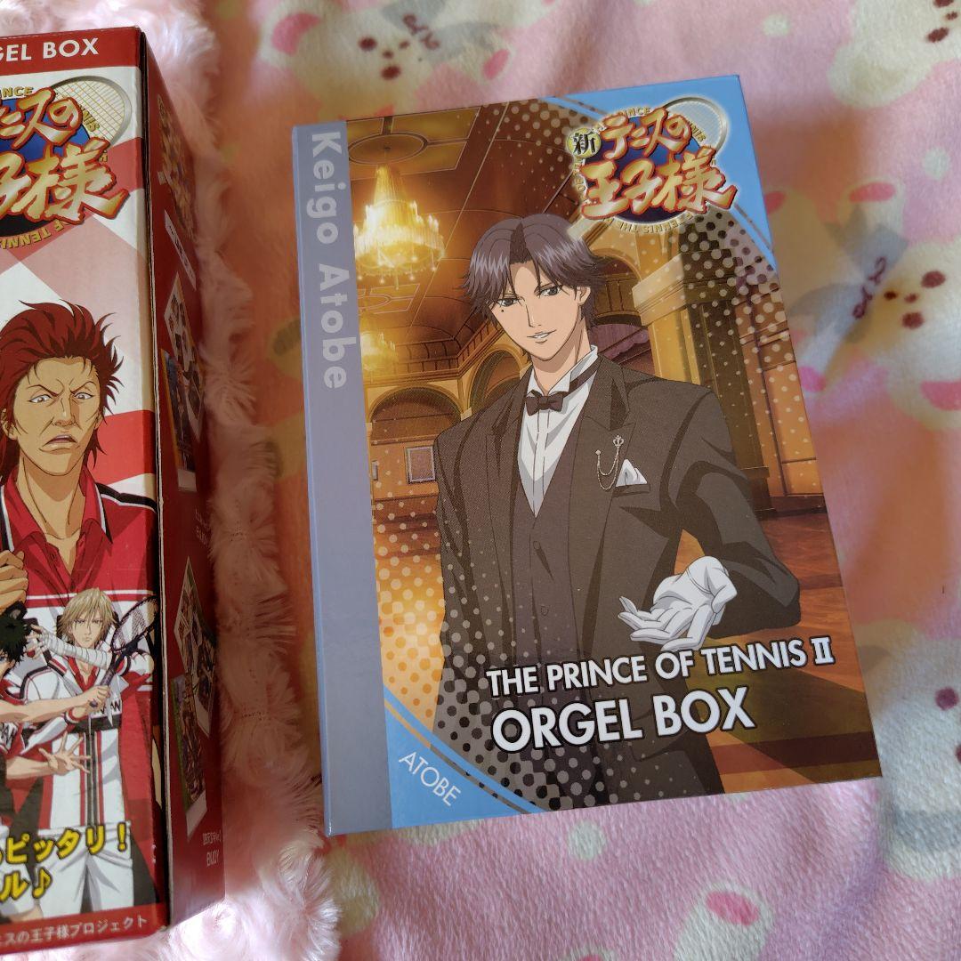 美品新テニスの王子様ブック型オルゴールEnjoy跡部忍足アニメグッズ氷帝レア