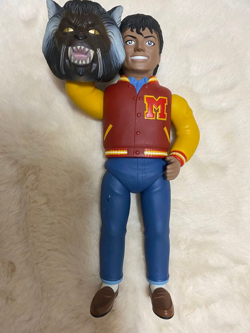 マイケル・ジャクソン　マルサン　ソフビ　スリラー　狼男