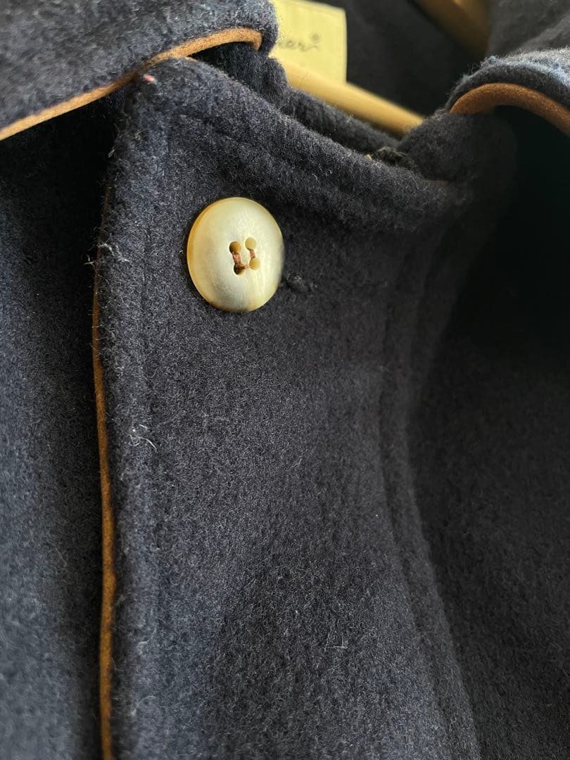 Eddie Bauer USA製80sウールジャケット Lサイズネイビー最終価格