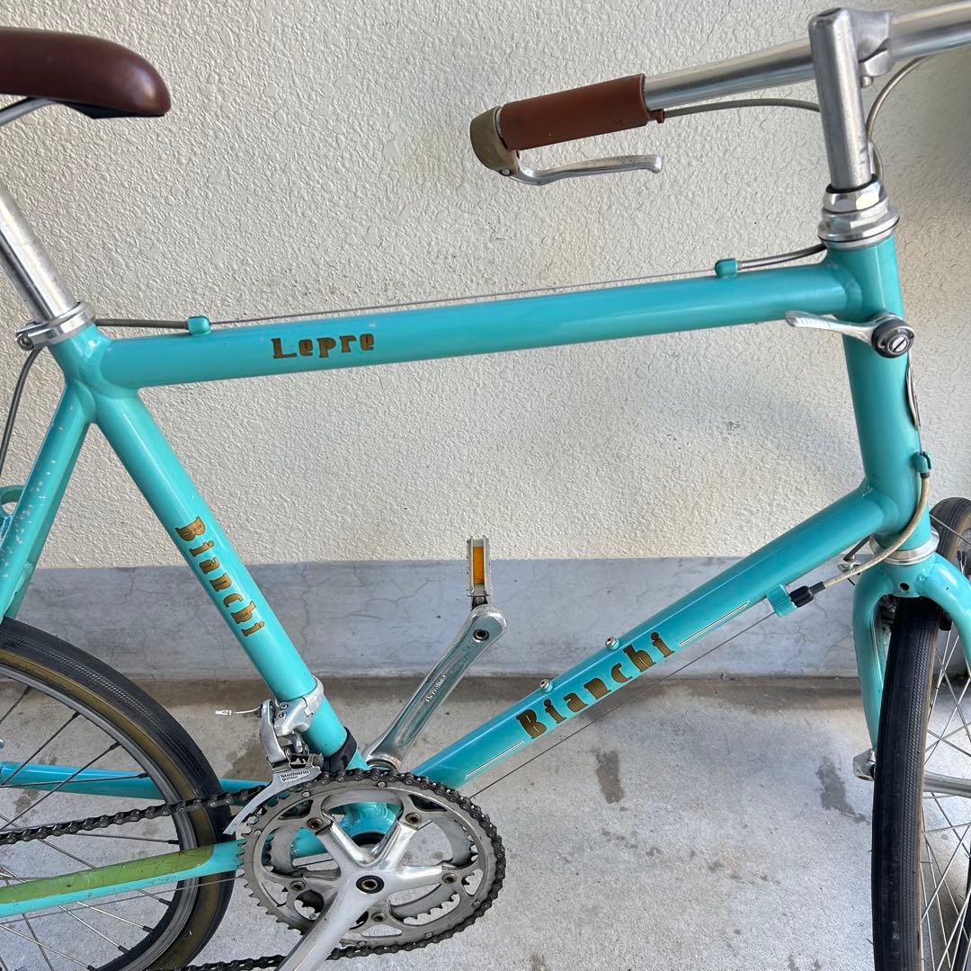 大阪鶴見区直接引取り ビアンキ ミニベロ8 Lepre チェレステ - メルカリ