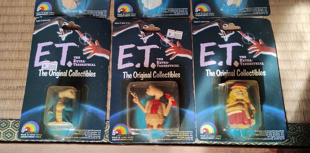 E.T. オリジナルコレクション フィギュア6体セット
