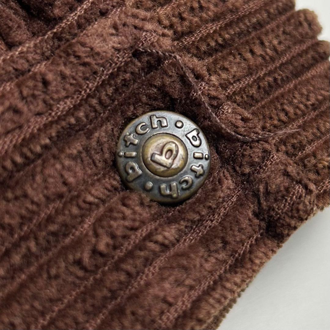 90s【希少】bitch skateboards/コーデュロイジップジャケット - メルカリ