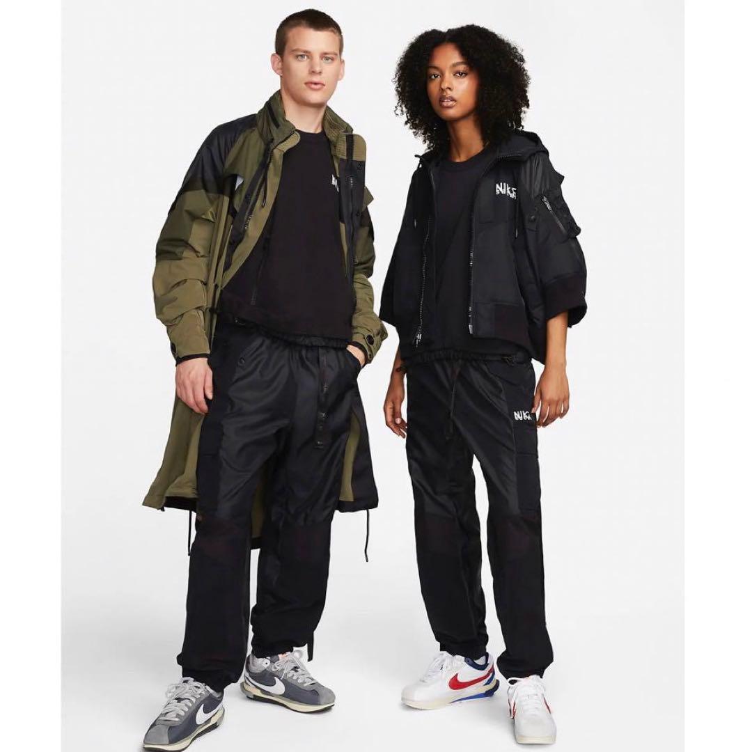 ナイキ ×サカイ Sacai XXL 22AW ナイロンカーゴロングパンツ - メルカリ
