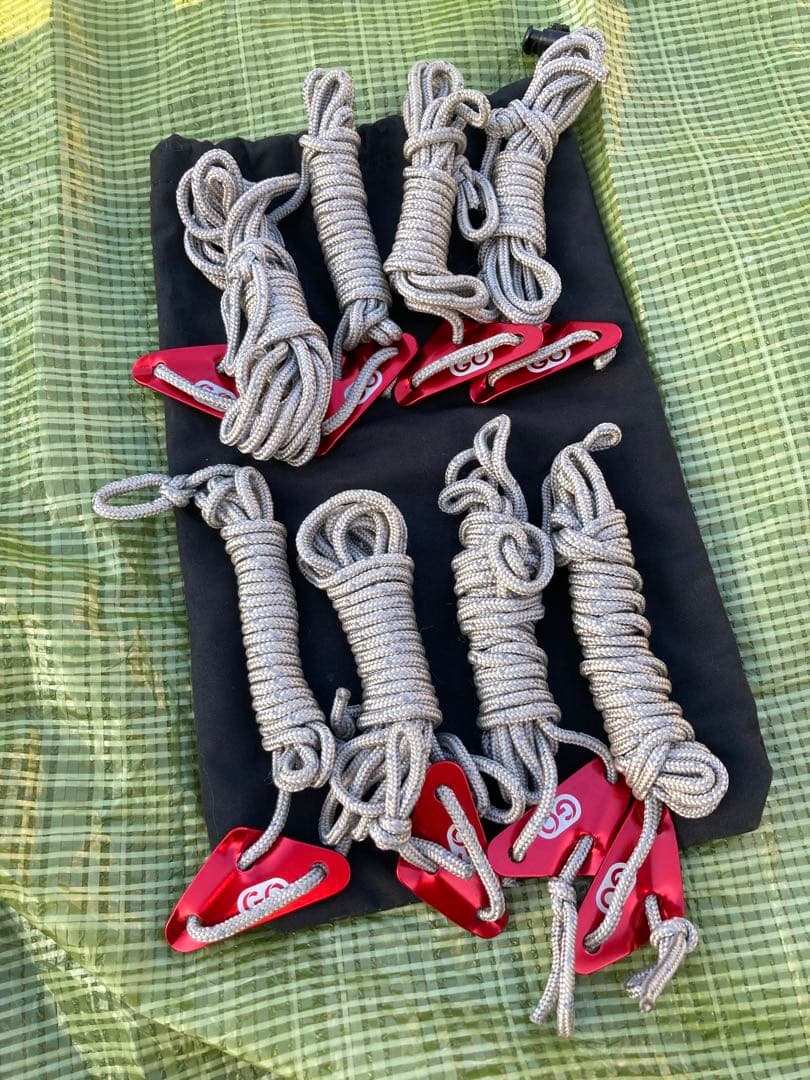 GO Glamping 3.5m TC スクエアタープ ポリコットン 黒