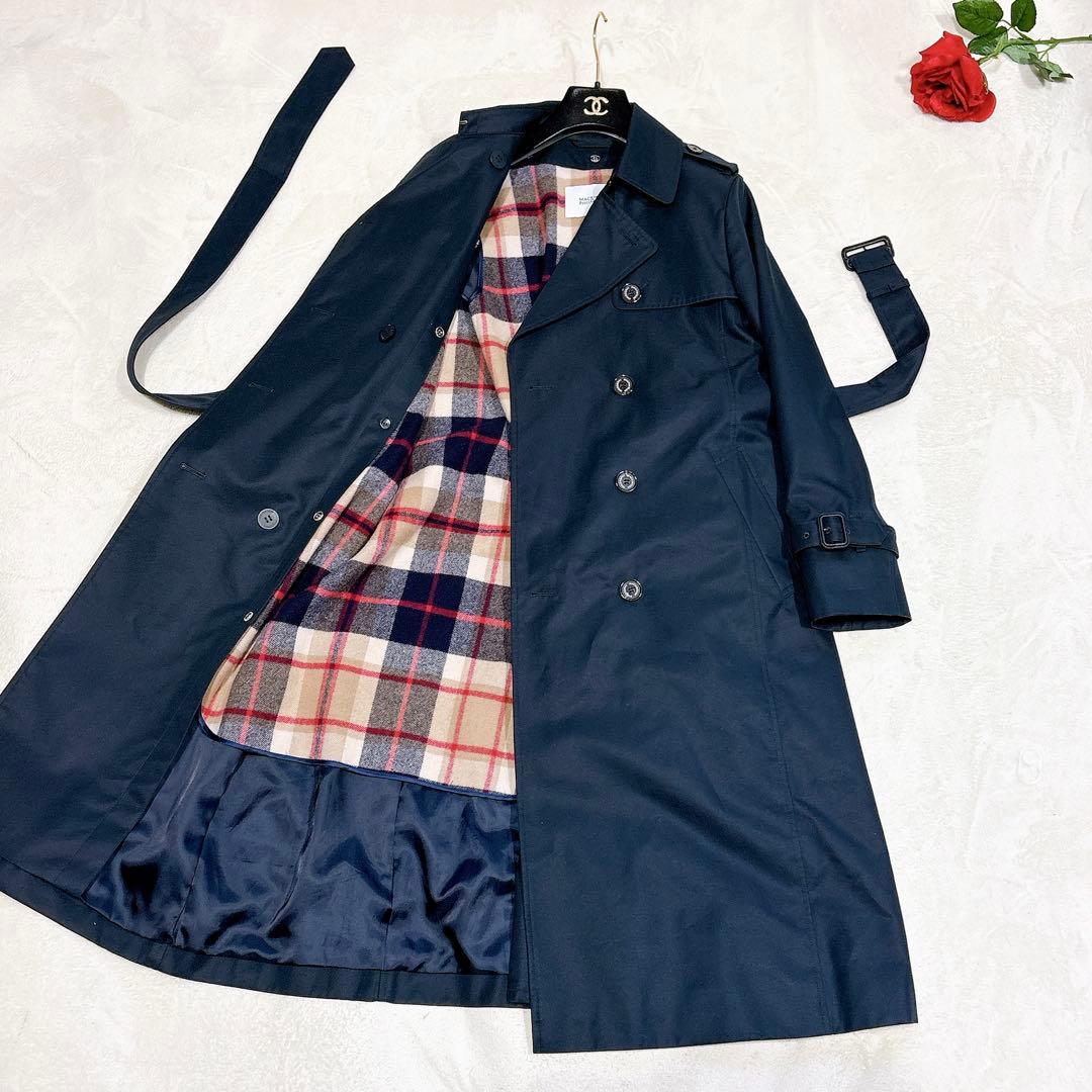 未使用✨ マッキントッシュ トレンチコート ネイビー ライナー ロング
