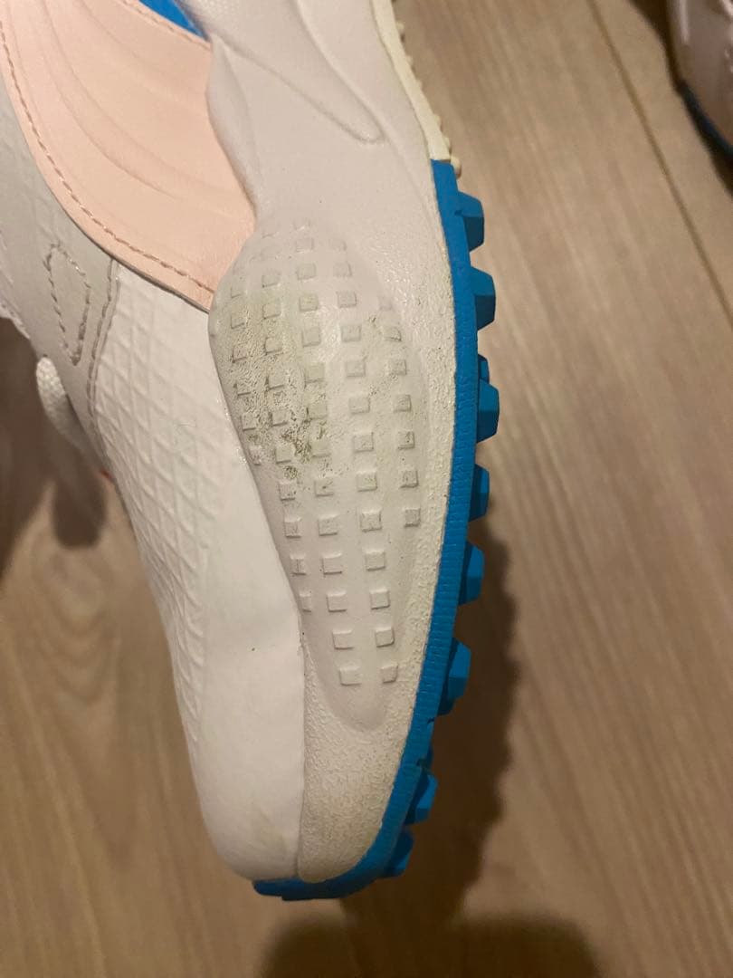 momocoさま】PUMA♡ゴルフシューズ ホワイト/ピンク/ブルー