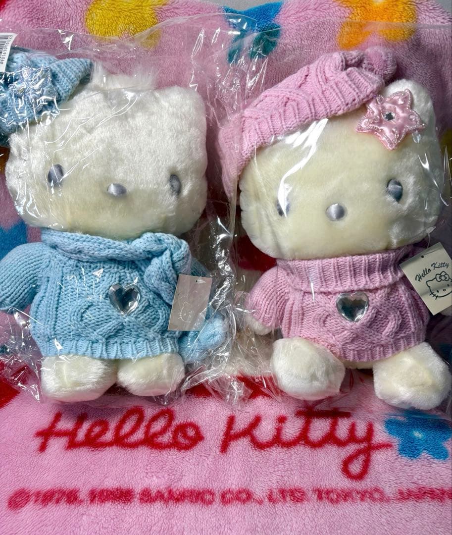 激レア　1999年　キティ＆ダニエル　生誕25周年　ぬいぐるみバースデードール 激レア 1999年 キティ ダニエル 生誕25周年 ぬいぐるみバースデー