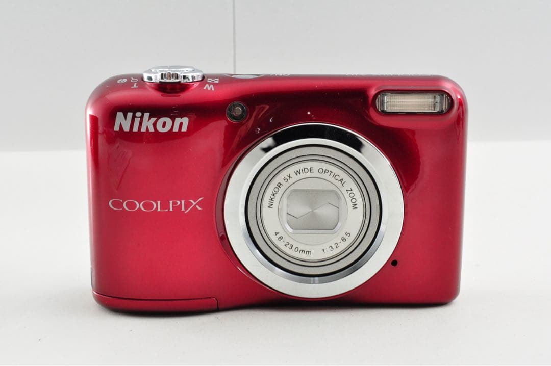 美品 Nikon COOLPIX A10 レッド コンパクトデジタルカメラ - メルカリ