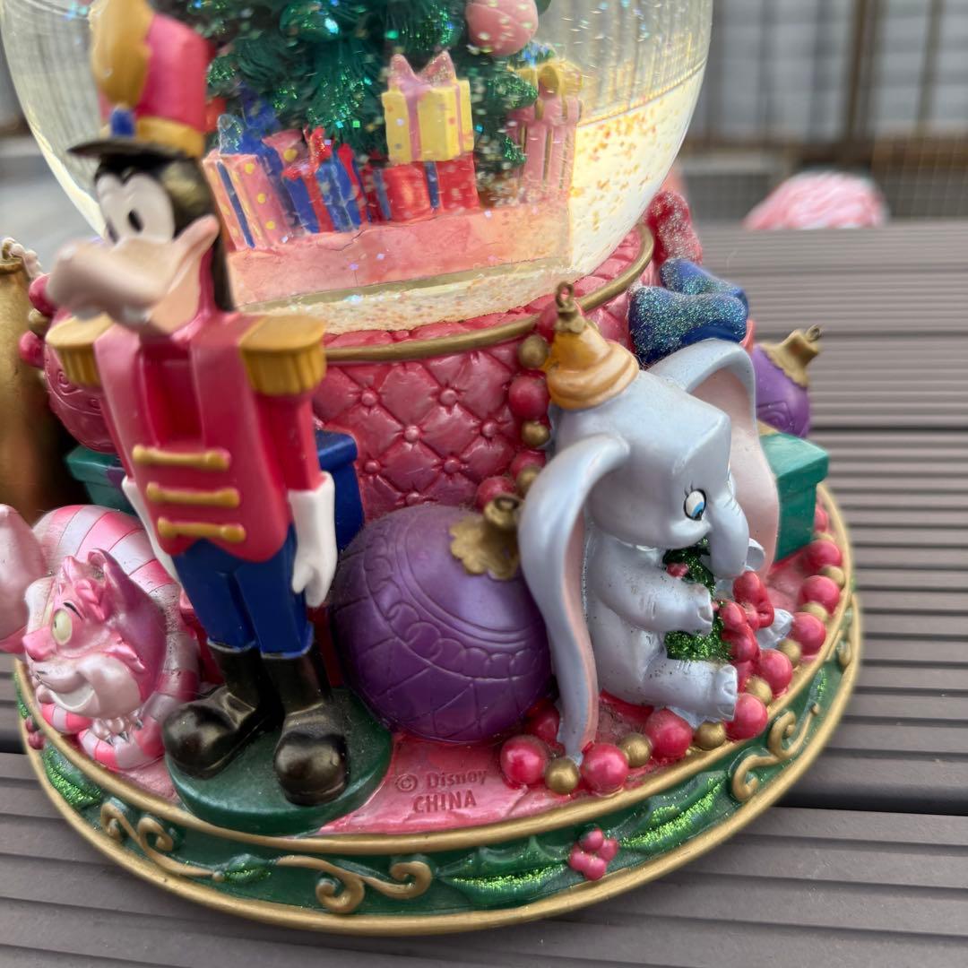 ディズニーミッキーピノキオ白雪姫ダンボアリス スノー グローブ