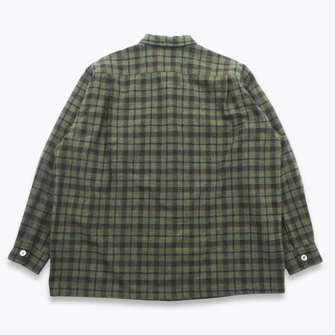 90s コムデギャルソンオム ウール チェックシャツ 田中オム - メルカリ