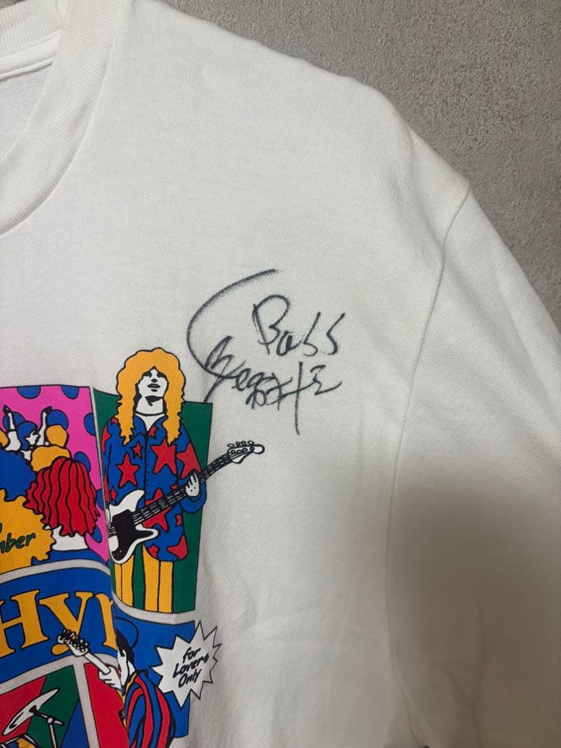 クリープハイプ 15周年 Kアリーナ 直筆サイン入りTシャツ