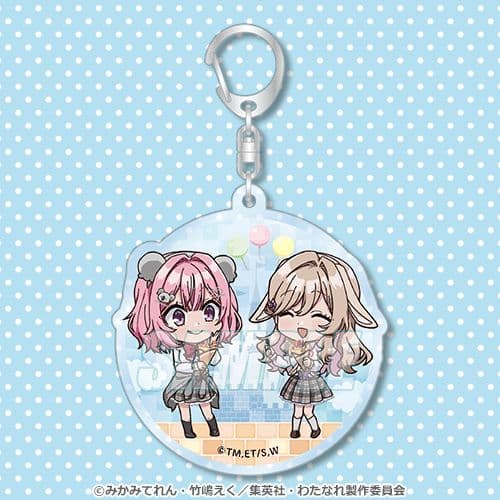 わたなれ くじ引き堂 B,C賞 れな子&紫陽花さん ミニアクスタ&アクキー