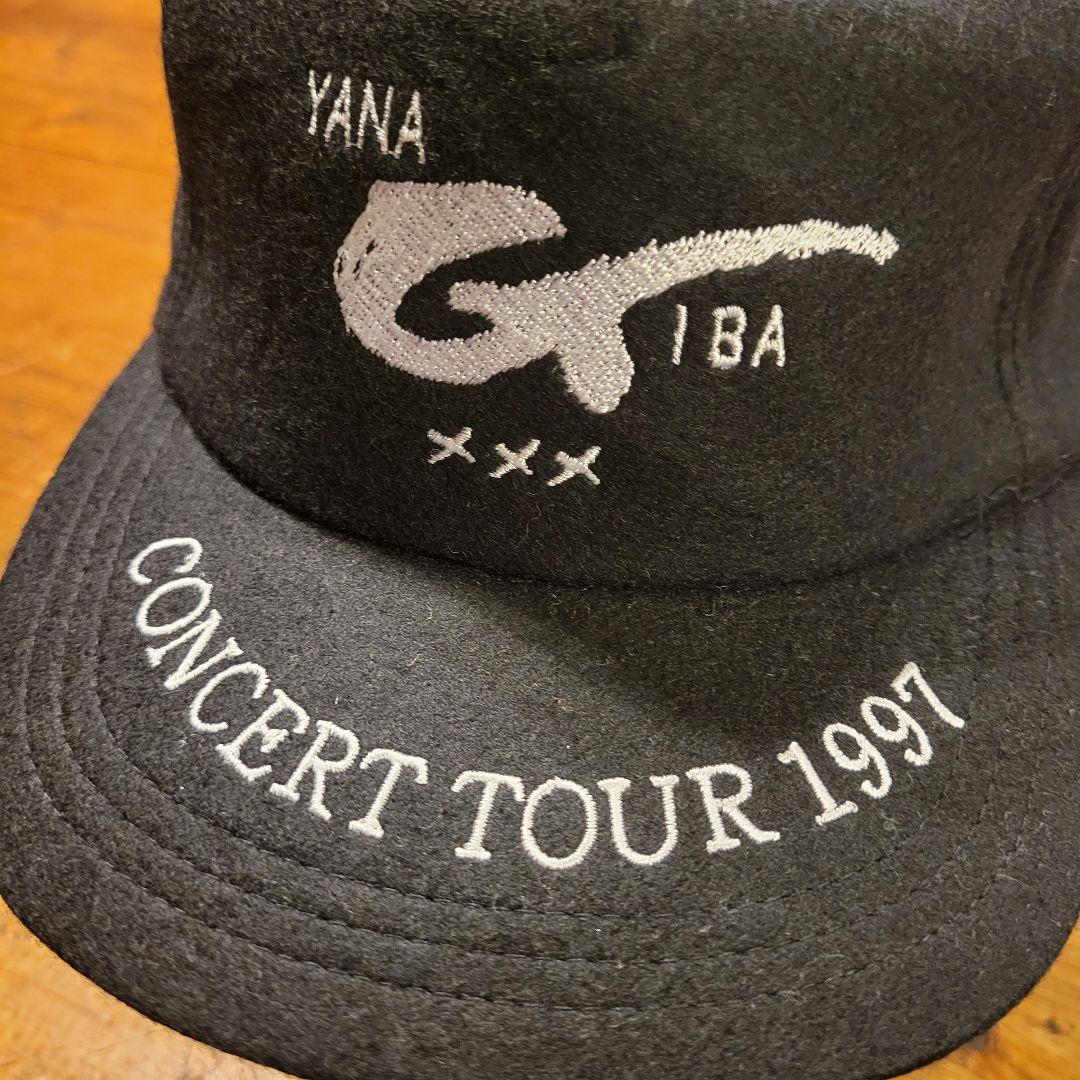 希少 柳葉敏郎 YANAGIBA コンサートツアー 1997 キャップ 帽子