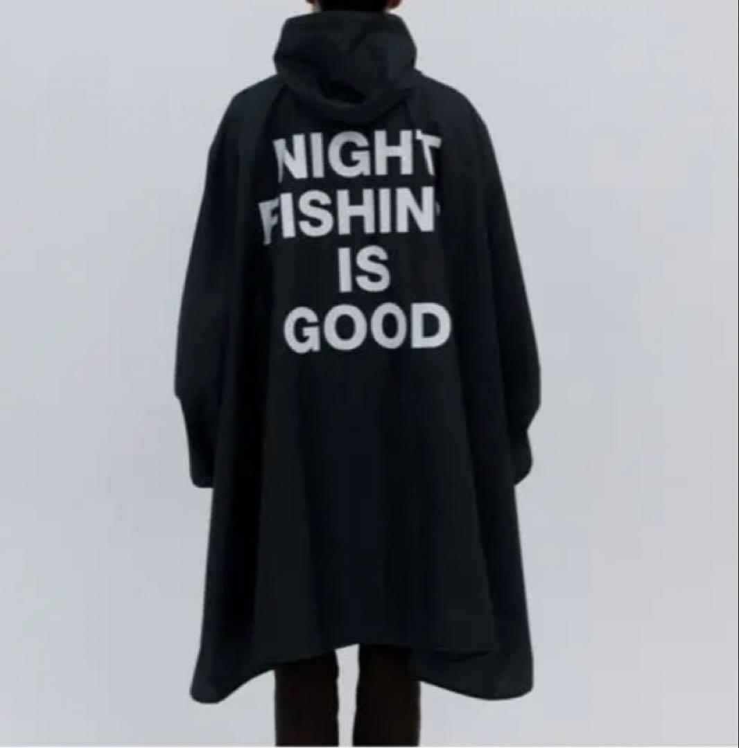 新品　サカナクション NFIG レインポンチョ 山口一郎NF