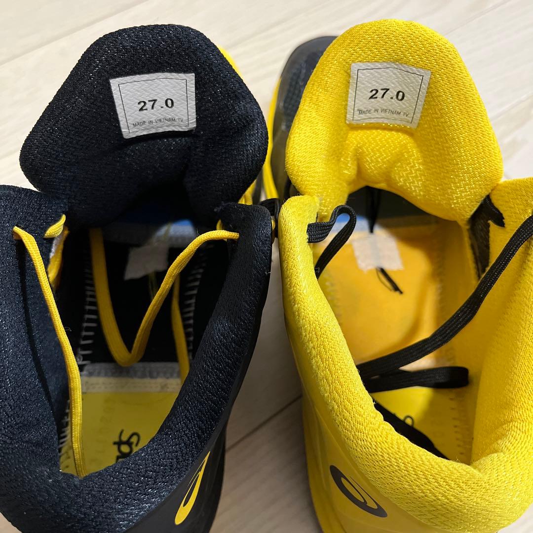 バレーボールシューズ　アシックス　27.0cm