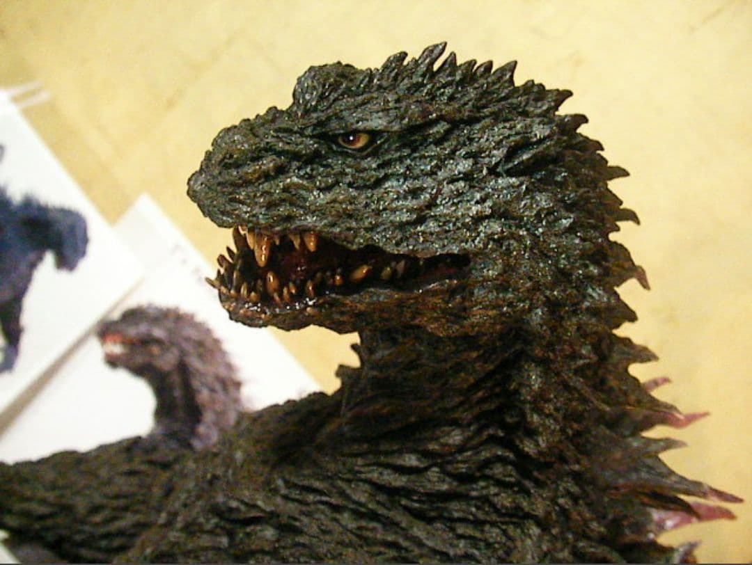 T'sFacto　ゴジラ　ミレニアムデザインver.Ⅱ　 顔周辺改造　 完成品